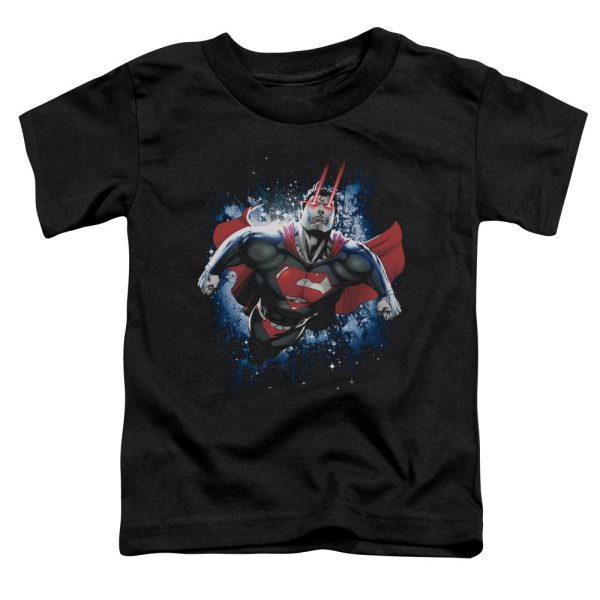 SUPERMAN : STARDUST S\S TODDLER TEE Black SM (2T) Cheap