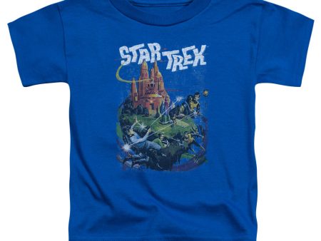 STAR TREK : VULCAN BATTLE S\S TODDLER TEE ROYAL BLUE SM (2T) Online now