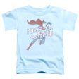 SUPERMAN : NICE CATCH S\S TODDLER TEE Light Blue MD (3T) on Sale