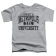 SUPERMAN : PROPERTY OF MU S\S TODDLER TEE ATHLETIC HEATHER MD (3T) on Sale