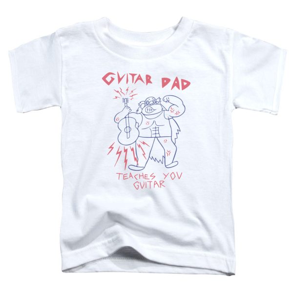 STEVEN UNIVERSE : GUITAR DAD S\S TODDLER TEE White LG (4T) Cheap