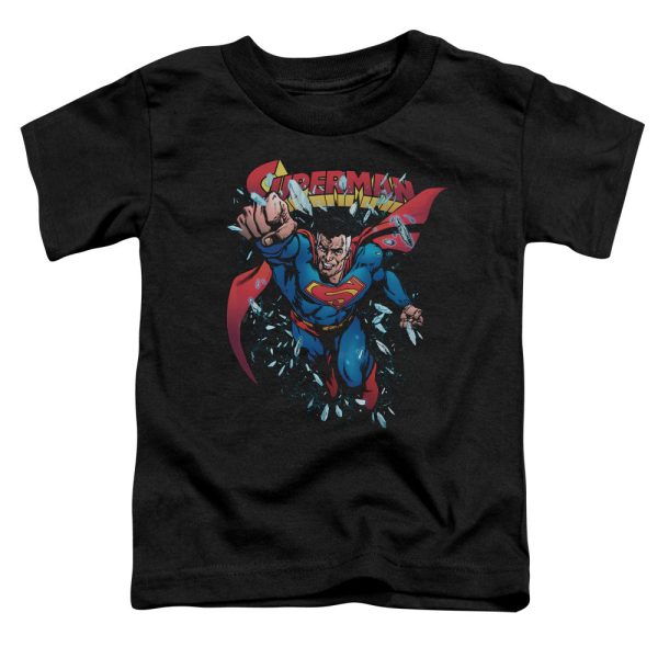 SUPERMAN : OLD MAN KAL S\S TODDLER TEE Black SM (2T) Cheap