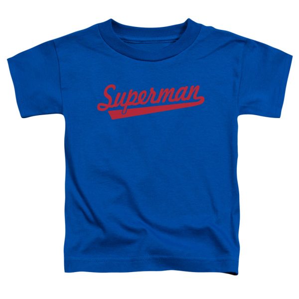 SUPERMAN : S TAIL S\S TODDLER TEE ROYAL BLUE LG (4T) Sale