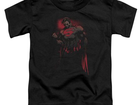 SUPERMAN : RED SON S\S TODDLER TEE BLACK LG (4T) Discount