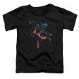 SUPERMAN : NEON SUPERMAN S\S TODDLER TEE Black SM (2T) For Sale