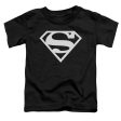 SUPERMAN : LOGO S\S TODDLER TEE Black MD (3T) Online Sale