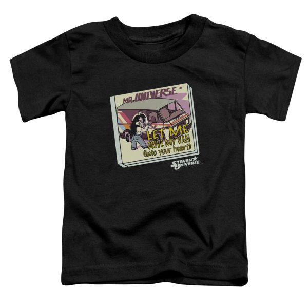 STEVEN UNIVERSE : MR. UNIVERSE S\S TODDLER TEE Black LG (4T) Online now