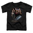 STAR TREK : VOYAGER CREW S\S TODDLER TEE BLACK MD (3T) Hot on Sale