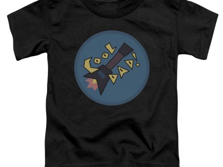 STEVEN UNIVERSE : COOL DAD S\S TODDLER TEE Black LG (4T) Online now