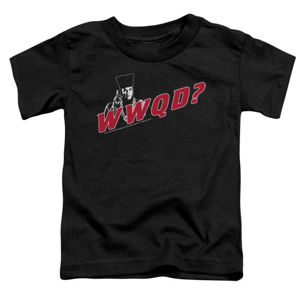 STAR TREK : WWQD S\S TODDLER TEE BLACK LG (4T) Online Hot Sale