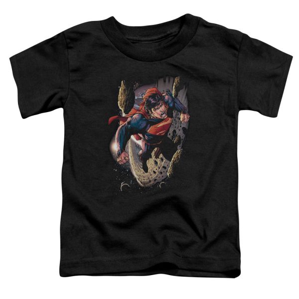 SUPERMAN : ORBIT S\S TODDLER TEE Black SM (2T) Online Sale