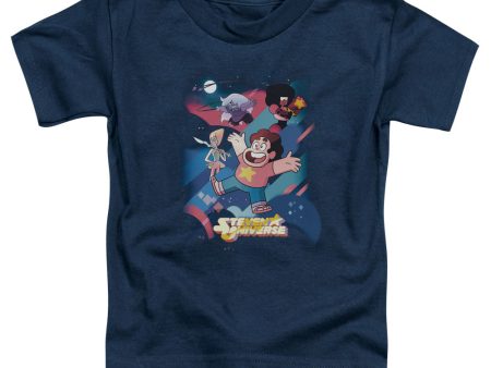 STEVEN UNIVERSE : GROUP SHOT S\S TODDLER TEE Navy MD (3T) Online