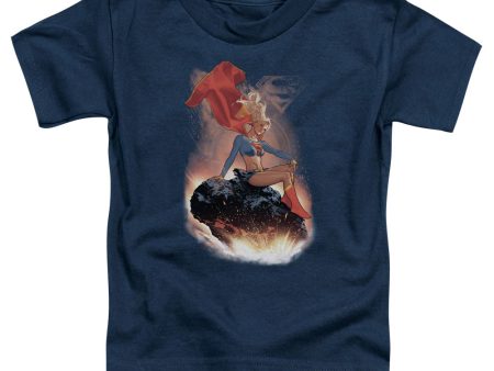 SUPERMAN : RIDE IT OUT S\S TODDLER TEE Navy MD (3T) Fashion