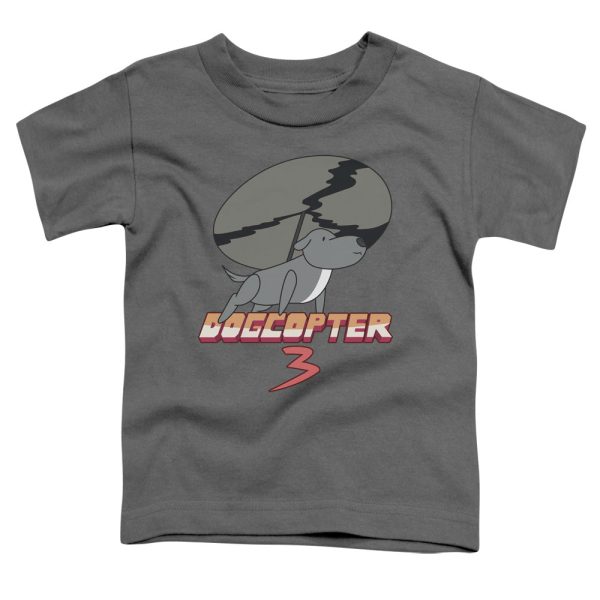 STEVEN UNIVERSE : DOGCOPTER 3 S\S TODDLER TEE Charcoal SM (2T) Cheap