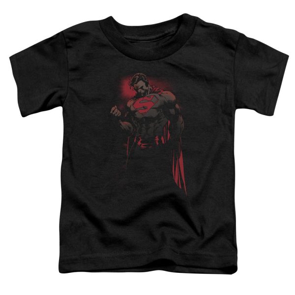 SUPERMAN : RED SON S\S TODDLER TEE BLACK SM (2T) Cheap