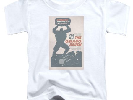 STAR TREK : THE ORIGINAL SERIES EPISODE 16 S\S TODDLER TEE WHITE LG (4T) Hot on Sale