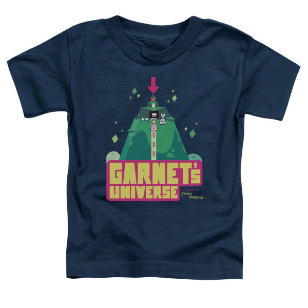 STEVEN UNIVERSE : GARNET S UNIVERSE S\S TODDLER TEE Navy SM (2T) Online Sale