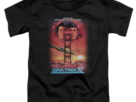 STAR TREK : THE VOYAGE HOME S\S TODDLER TEE BLACK LG (4T) For Cheap