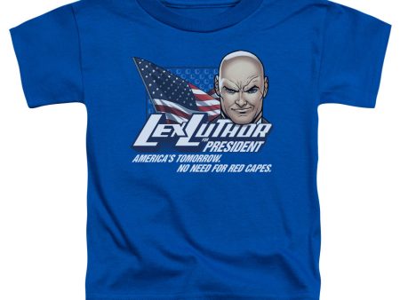 SUPERMAN : LEX FOR PRESIDENT S\S TODDLER TEE ROYAL BLUE LG (4T) Online Sale