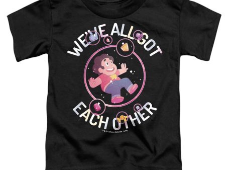 STEVEN UNIVERSE : EACH OTHER S\S TODDLER TEE Black LG (4T) Supply