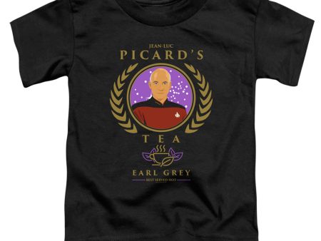 STAR TREK THE NEXT GENERATION : TEA EARL GREY HOT S\S TODDLER TEE Black MD (3T) Online Sale