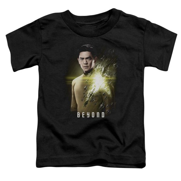 STAR TREK BEYOND : SULU POSTER S\S TODDLER TEE Black MD (3T) Online Hot Sale