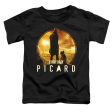 STAR TREK PICARD : A MAN AND HIS DOG S\S TODDLER TEE Black LG (4T) For Sale