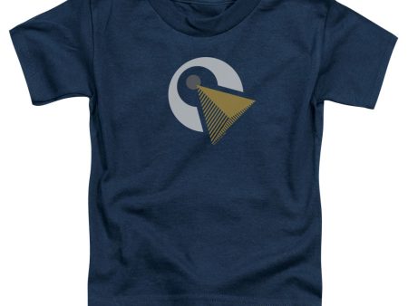 STAR TREK DISCOVERY : VULCAN LOGO S\S TODDLER TEE Navy SM (2T) For Sale