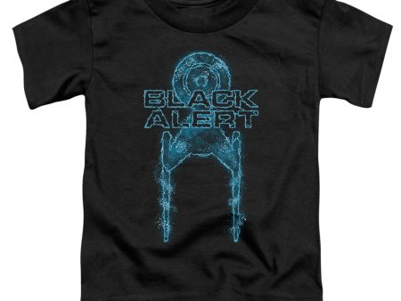 STAR TREK DISCOVERY : BLACK ALERT S\S TODDLER TEE Black SM (2T) Online