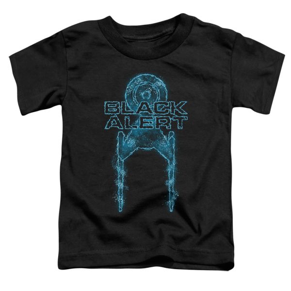 STAR TREK DISCOVERY : BLACK ALERT S\S TODDLER TEE Black SM (2T) Online