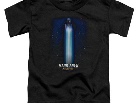 STAR TREK DISCOVERY : BEAMS S\S TODDLER TEE Black LG (4T) Hot on Sale