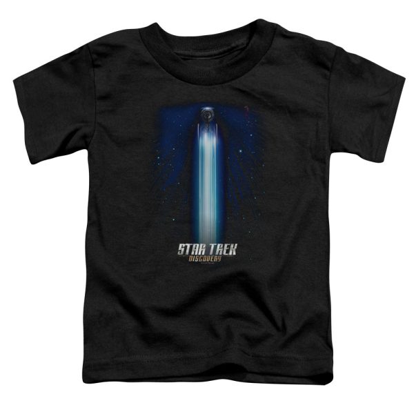 STAR TREK DISCOVERY : BEAMS S\S TODDLER TEE Black LG (4T) Hot on Sale