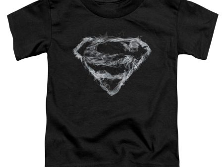 SUPERMAN : SMOKING SHIELD S\S TODDLER TEE BLACK MD (3T) Online