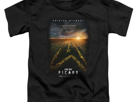 STAR TREK PICARD : PICARD POSTER S\S TODDLER TEE Black MD (3T) Supply