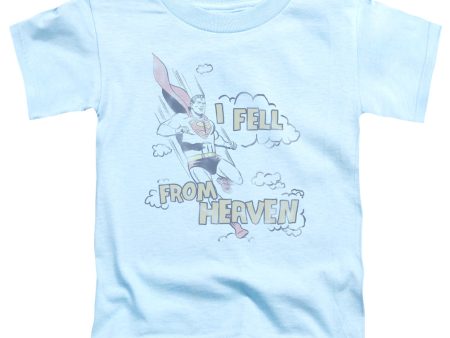 SUPERMAN : I FELL S\S TODDLER TEE LIGHT BLUE LG (4T) Fashion