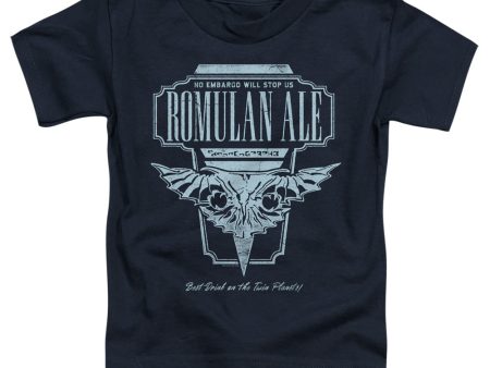 STAR TREK THE NEXT GENERATION : ROMULAN ALE S\S TODDLER TEE Navy MD (3T) Online Sale