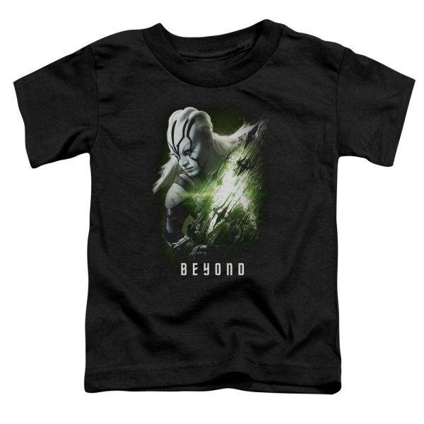 STAR TREK BEYOND : JAYLAH POSTER S\S TODDLER TEE Black LG (4T) Online now