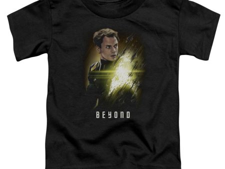 STAR TREK BEYOND : CHEKOV POSTER S\S TODDLER TEE Black MD (3T) Online Sale