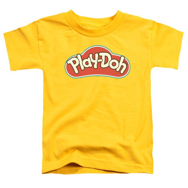 PLAY DOH : LOGO S\S TODDLER TEE Yellow SM (2T) Online Sale