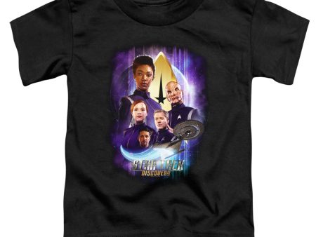 STAR TREK DISCOVERY : DISCOVERY S FINEST S\S TODDLER TEE Black SM (2T) Cheap