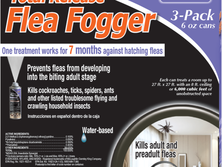 Total Release Flea Fogger Online Hot Sale