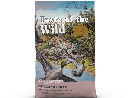 Taste Of The Wild Lowland Creek Feline Recipe with Roasted Quail & Roasted Duck Sale