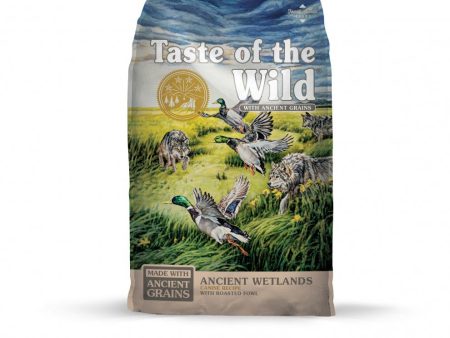 Taste of the Wild Ancient Wetlands with Ancient Grains Dry Dog Food on Sale