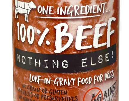 Against the Grain Nothing Else Grain Free One Ingredient 100% Beef Canned Dog Food Discount