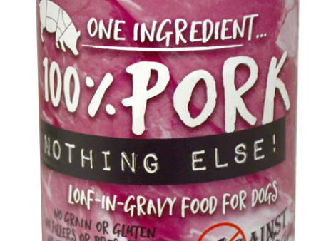 Against the Grain Nothing Else Grain Free One Ingredient 100% Pork Canned Dog Food For Cheap