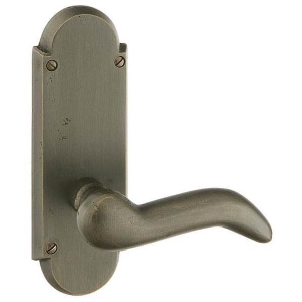 Emtek 7107LW Passage , Sideplate Locksets No.5 Non-Keyed 7-1 4  , Lowell Crystal Knob For Cheap