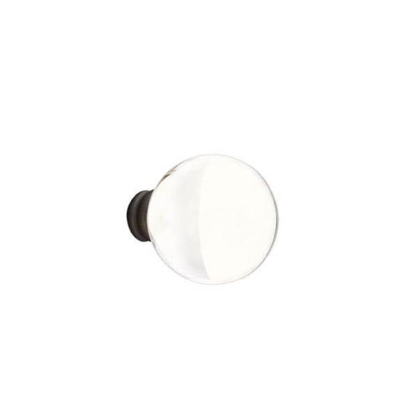 Emtek 7108AS Passage , No.1 Rosette , Astoria Clear Knob Fashion