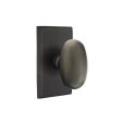 Emtek 7104BZEG Passage , No.3 Rosette , Bronze Egg Knob For Sale